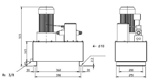 STD-115A/M单回路油压对边机/ STD-115A/M油压驱动控制器