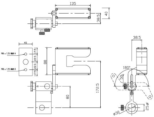 EPS-5051对照式对边检出器/对边机对边检测器